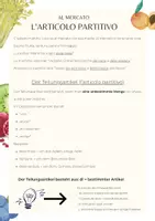 Vorschau - Arbeitsblätter - Quanta frutta vuoi? - Articolo partitivo, "di" & "ne“ (Al mercato) - Deckblatt