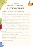 Vorschau - Arbeitsblätter - Quanta frutta vuoi? - Articolo partitivo, "di" & "ne“ (Al mercato) - Seite 3