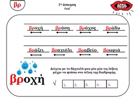 Προεπισκόπηση - Υποστηρικτικό υλικό / Ειδική αγωγή - Φώνημα ρ, (β μέρος συμπλέγματα) - Σελίδα 2