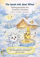 Vorschau - Arbeitsblätter - Bildergeschichte für kreatives Schreiben - Flo tanzt mit dem Wind - Deckblatt