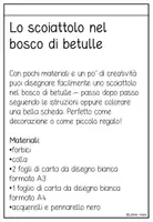 anteprima - Materiale per pittura e bricolage - Scoiattolo nel bosco di betulle - Pagina 2