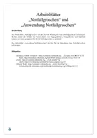 Vorschau - Arbeitsblätter - Arbeitsblatt zum Thema Notfallgroschen - Wirtschaft - kostenlos - Seite 1
