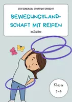 Vorschau - Stationenlernen - Frühlingsstationen mit Reifen (Sport) - Deckblatt