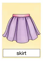 Vorschau - Präsentationen/Tafelbilder - clothes Bildkarten Englisch British English - Seite 2