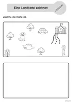Vorschau - Arbeitsblätter - Kartenarbeit / Landkarten (Klasse 3 - 5) - Seite 2