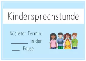Vorschau - Poster - Kindersprechstunde Visualisierung und Anmeldeliste - Seite 2