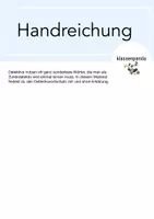 Vorschau - Arbeitsblätter - Detektivwortschatz Zuhörkrimi - Seite 1