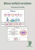 Vorschau - Merkblätter - Mitose einfach verstehen – Faltvorlage und Lernhilfe - Deckblatt