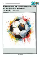Vorschau - Arbeitsblätter - „Im Abseits“ (Torsten Löschmann) – Abschlussprüfung Deutsch 2027 - Deckblatt
