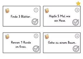 Vorschau - Fördermaterial/Inklusion - Lesen in Bewegung Klasse 1/2: Leseaufträge für den Pausenhof - Seite 2