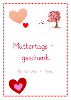 Vorschau - Bildkarten - 5 Muttertagsgeschenk - Karten - Seite 1