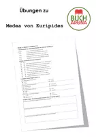 Vorschau - Arbeitsblätter - Übungen zu "Medea von Euripides" - Deckblatt