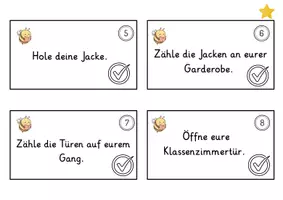Vorschau - Fördermaterial/Inklusion - Materialpaket "Lesen in Bewegung" für die Freiarbeitstheke oder zwischendurch - Seite 3