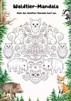 Vorschau - Mal- und Bastelvorlagen - Waldtier Mandala 2 kostenlose Arbeitsblätter - Seite 1