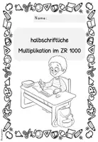 Vorschau - Arbeitsblätter - Halbschriftlich multiplizieren & dividieren | Zehnereinmaleins | Mathe Klasse 3 - Seite 2