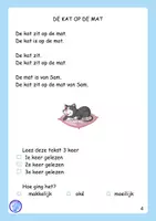 Voorbeeld - Vloeiend Leren Lezen - RALFI werkboek (groep 3) - Pagina 3