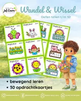 Voorbeeld - Lente - Wandel & Wissel - Tellen t/m 10 - Voorblad
