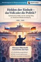 Vorschau - Klassenarbeiten - Klausur Deutsche Einheit & Mauerfall – Gorbatschow Redeanalyse + Erwartungshorizont (Q1/Q2) - Deckblatt