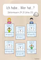 Vorschau - Spiele - Ich habe...Wer hat...? (Zahlenmauern, Addition, ZR 20, ohne ZÜ) - Deckblatt