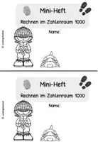 Vorschau - Arbeitsblätter - Mini-Heft Rechnen im Zahlenraum 1000 | Mathematik Klasse 3-4 | Kopfrechnen & halbschriftliches Rechnen - Seite 1