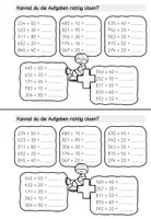 Vorschau - Arbeitsblätter - Mini-Heft Rechnen im Zahlenraum 1000 | Mathematik Klasse 3-4 | Kopfrechnen & halbschriftliches Rechnen - Seite 3