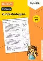 Vorschau - Bildkarten - Vorlagen: Zuhörstrategien entwickeln - Deckblatt