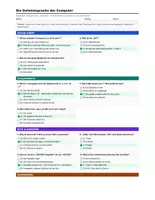 Vorschau - Arbeitsblätter - Binärzahlen & ASCII - Informatik Klasse 7/8 - Seite 1