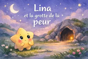 Aperçu - Cartes / Images - Kamishibai – Lina et la grotte de la peur | Les émotions - Page de couverture