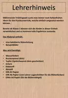 Vorschau - Mal- und Bastelvorlagen - Tulpenfeld, Kunst im Frühling - Seite 1