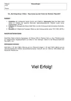 Vorschau - Klassenarbeiten - Klausur Oberstufe Geschichte: Hitlers Aufstieg – Redeanalyse 1933 - Seite 1