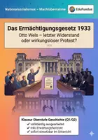 Vorschau - Klassenarbeiten - Klausurpaket Weimarer Republik & Aufstieg Hitlers – Oberstufe Geschichte - Seite 1