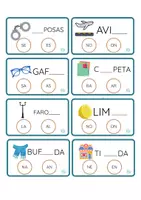 Vista previa - Refuerzo / NEE / Materiales de apoyo - SÍLABAS INVERSAS - página 3