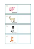 Vista previa - Refuerzo / NEE / Materiales de apoyo - DISCRIMINACIÓN VISUAL ANIMALES - página 2