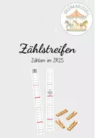 Vorschau - Stationenlernen - Zählstreifen im ZR25 - Deckblatt