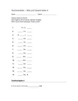 Vorschau - Arbeitsblätter - Rechenketten Kleines 1x1 - Seite 3