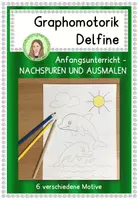 Vorschau - Arbeitsblätter - Materialpaket Delfinklasse Klassentier Delfin - Seite 1