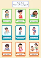 anteprima - Flashcard - Flashcard - “Respiro, Penso, Agisco” - Pagina di copertina