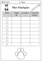 Vorschau - Arbeitsblätter - Wörter mit tz Lernstationen Deutsch 2. Klasse 3. Klasse - Seite 1