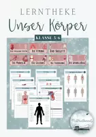 Vorschau - Arbeitsblätter - Körper und Gesundheit Lerntheke (Organsysteme) - Lösungen enthalten - Deckblatt