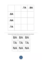 anteprima - Giochi - SUDOKU di sillabe in minuscolo e MAIUSCOLO - Pagina 1