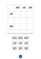 anteprima - Giochi - SUDOKU di sillabe in minuscolo e MAIUSCOLO - Pagina 2