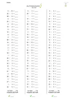 Vorschau - Arbeitsblätter - Blitzrechnen ZR 100 (Aufgabenblätter+Lösung) - Deckblatt