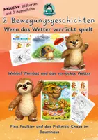 Vorschau - Spiele - Bewegungsgeschichten Grundschule – April (differenziert) | Bewegung im Unterricht - Deckblatt