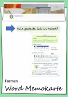 Vorschau - Merkblätter - Microsoft Word - Memokarte: Formen - Deckblatt