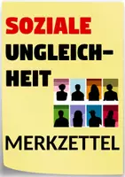 Vorschau - Merkblätter - Soziale Ungleichheit - Begriffe und Definition - Merkzettel - Deckblatt