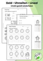 Vorschau - Arbeitsblätter - Mathematik-Wiederholung Klasse 2–3 – Jahresstoff sicher festigen - Seite 2