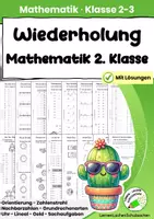 Vorschau - Arbeitsblätter - Mathematik-Wiederholung Klasse 2–3 – Jahresstoff sicher festigen - Seite 3