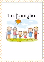 Vorschau - Arbeitsblätter - La famiglia e i pronomi possessivi - Deckblatt