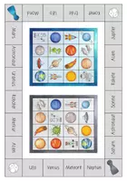 Vorschau - Spiele - Thema Weltall - Bingo - Seite 2