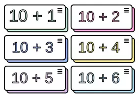 Προεπισκόπηση - Flashcards - Προσθέτω δεκάδες με μονάδες, flashcards - Εξώφυλλο